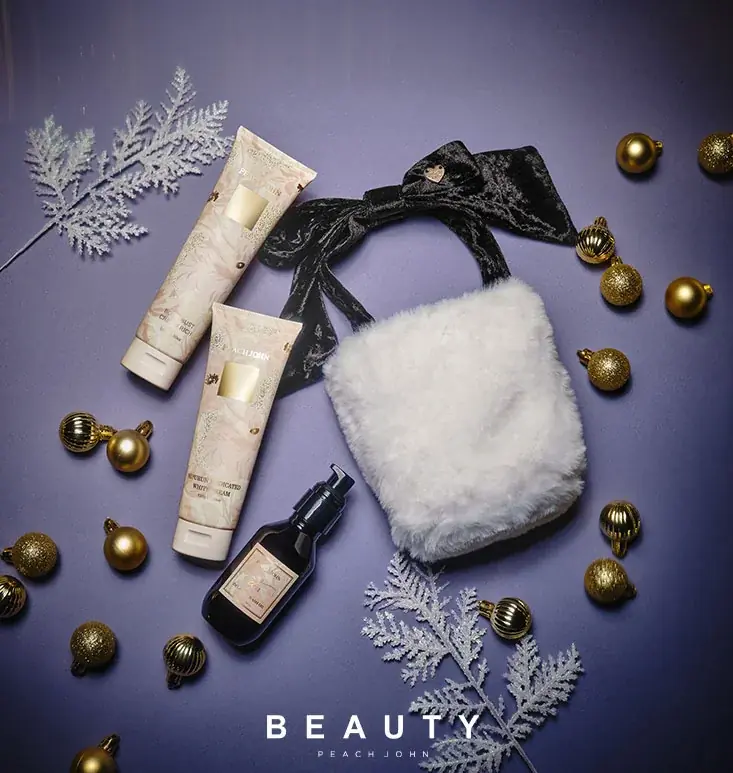 ボディのパーツケアを提案するPEACH JOHN BEAUTYがホリデーコレクションを発売。 画像 9