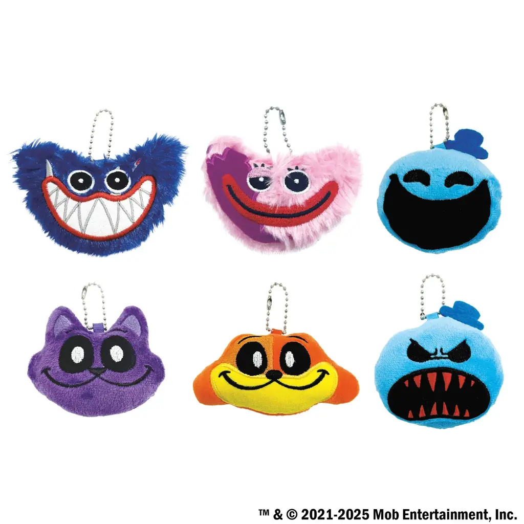 大人気ホラーゲーム『Poppy Playtime』より、フェイスぬいぐるみキーホルダー vol.2のカプセルトイが10月中旬より順次発売決定！ 画像 2