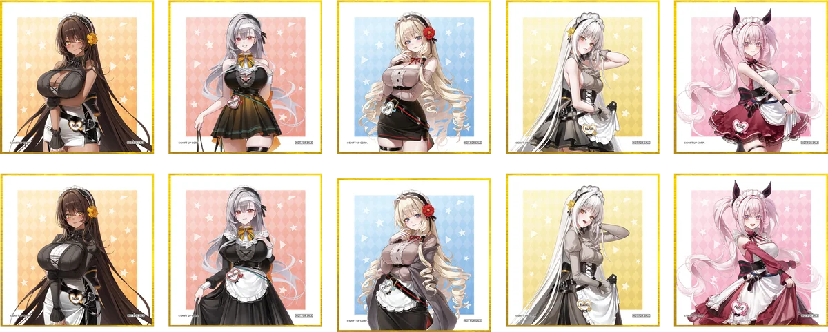 『勝利の女神：NIKKE × あみあみ × ツクヨミ スペシャルコラボフェア in 秋葉原 2025 POP UP SHOP in あみあみ』が開催。描き下ろしイラストを使用した限定商品を販売。 画像 3