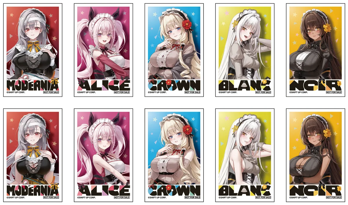 『勝利の女神：NIKKE × あみあみ × ツクヨミ スペシャルコラボフェア in 秋葉原 2025 POP UP SHOP in あみあみ』が開催。描き下ろしイラストを使用した限定商品を販売。 画像 4