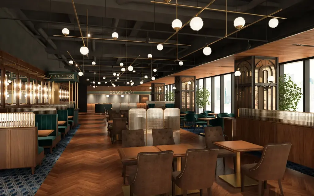 「大井町トラックス」に新たなレストラン・ルーフトップバーが誕生「The TAILOR YARD MAIN DINING」「The TRAVELERS HOUSE ROOFTOP BAR」 画像 1