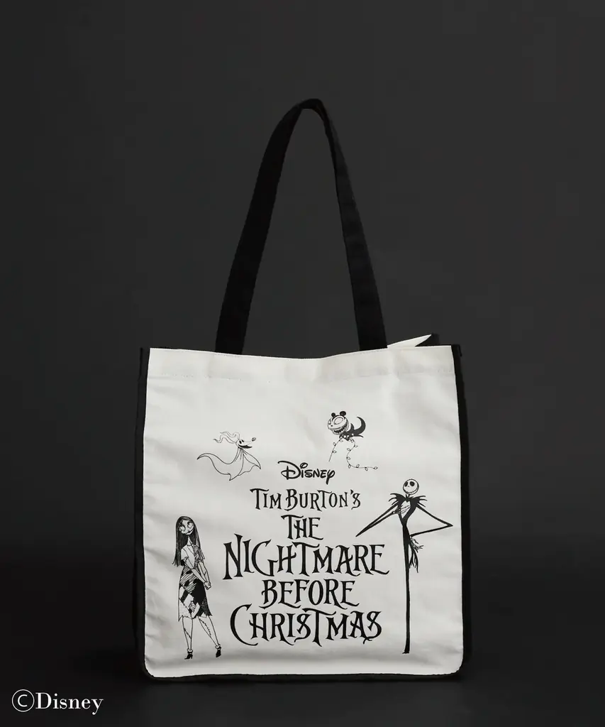 【Maison de FLEUR】『ティム・バートン ナイトメアー・ビフォア・クリスマス』が登場！ダークでユニークな作品の世界観をブラックで表現したアイテムが10月10日(金)に発売 画像 2