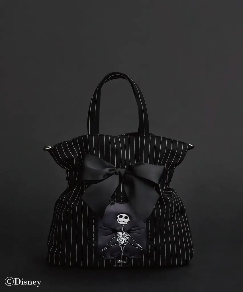 【Maison de FLEUR】『ティム・バートン ナイトメアー・ビフォア・クリスマス』が登場！ダークでユニークな作品の世界観をブラックで表現したアイテムが10月10日(金)に発売 画像 3