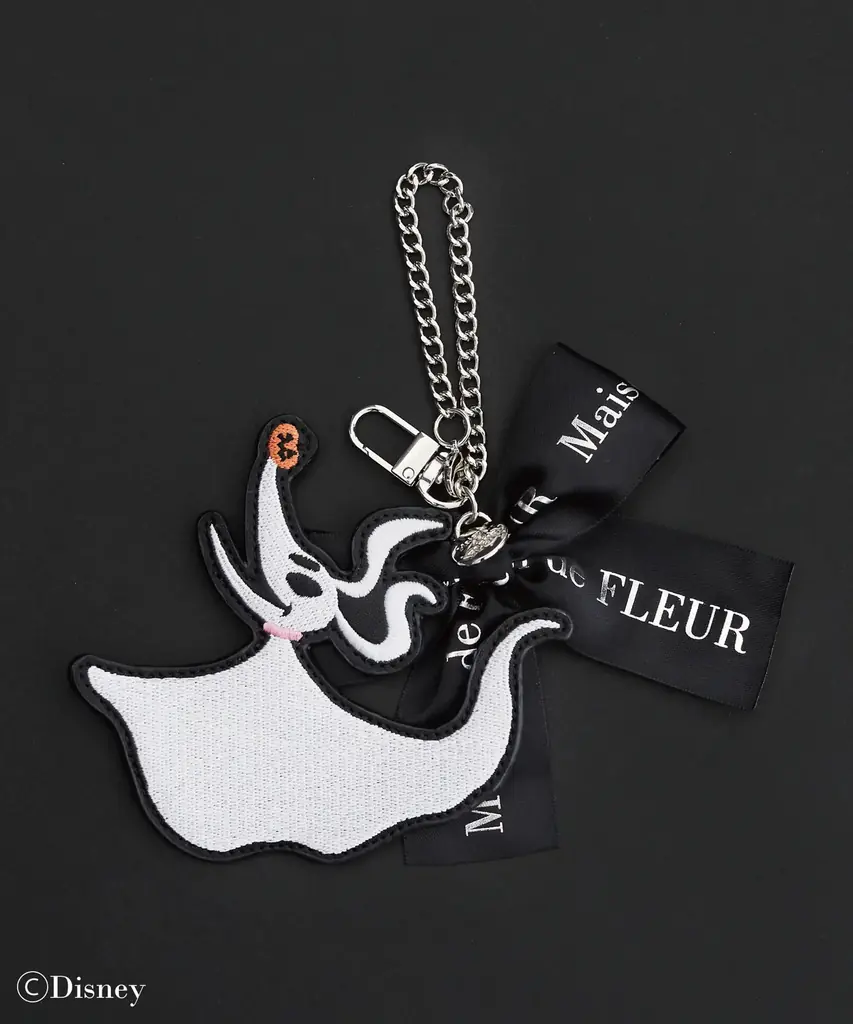 【Maison de FLEUR】『ティム・バートン ナイトメアー・ビフォア・クリスマス』が登場！ダークでユニークな作品の世界観をブラックで表現したアイテムが10月10日(金)に発売 画像 8