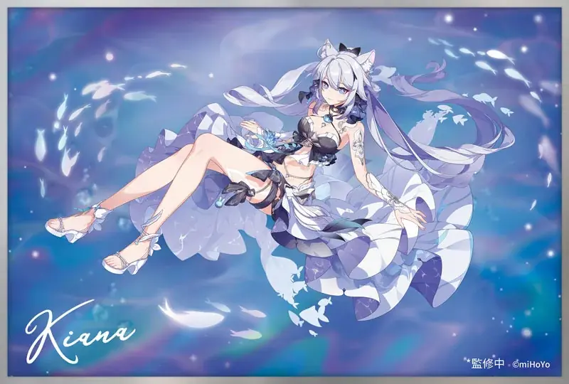 本格アクションゲーム『崩壊3rd』より、「キアナ・終焉の律者 月華の夜凪Ver.」フィギュアが登場。あみあみにて予約受付中。 画像 3