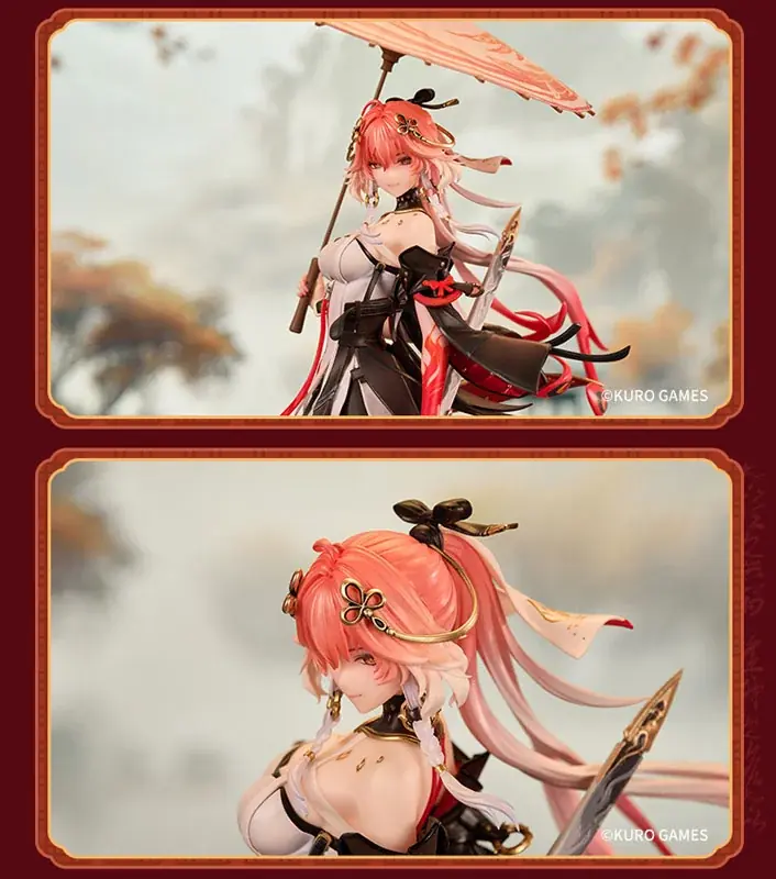 『鳴潮 Metheus Series 長離 振り返れば傘の向こうにVer.』フィギュアが登場。あみあみ含む一部流通限定でご案内中。 画像 13