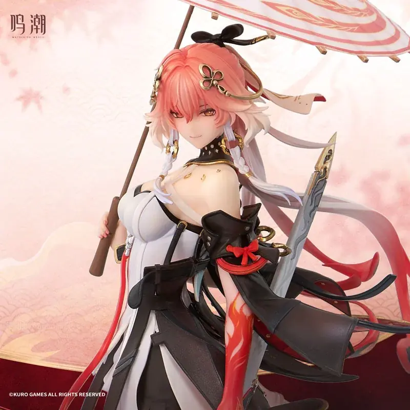 『鳴潮 Metheus Series 長離 振り返れば傘の向こうにVer.』フィギュアが登場。あみあみ含む一部流通限定でご案内中。 画像 8