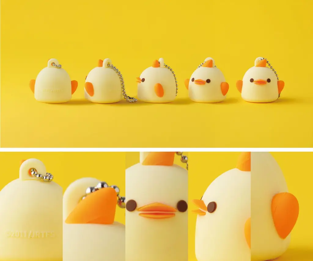 全方向かわいい！「ころころぴよりん立体チャーム」新登場！ 画像 2