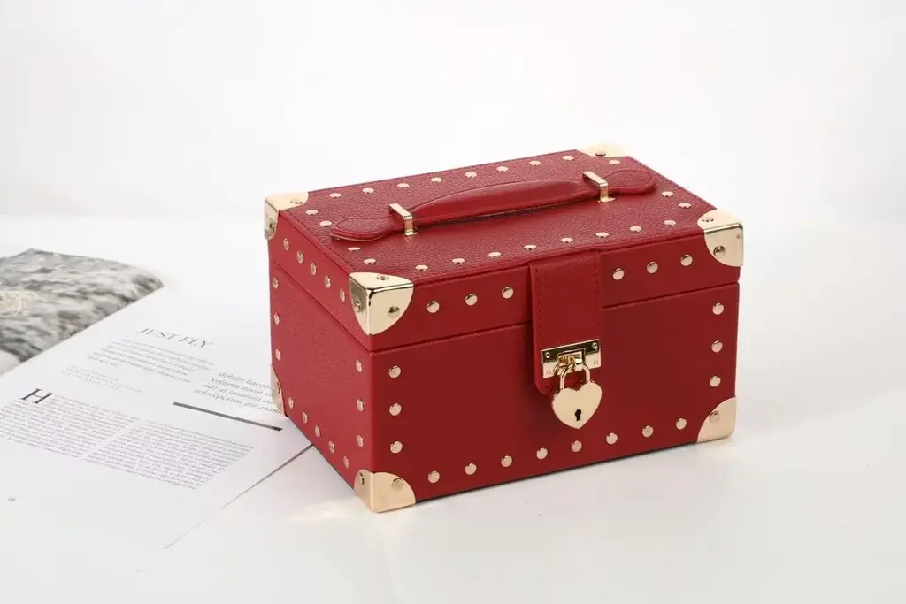 2025新作　ジュエリーボックス　激安中国工場 ピアスケース イヤリング 収納 御社LOGOプリント、金箔押し、プレート可 持ち運び プレゼント お祝い　新規取引募集を開始いたしました 画像 16