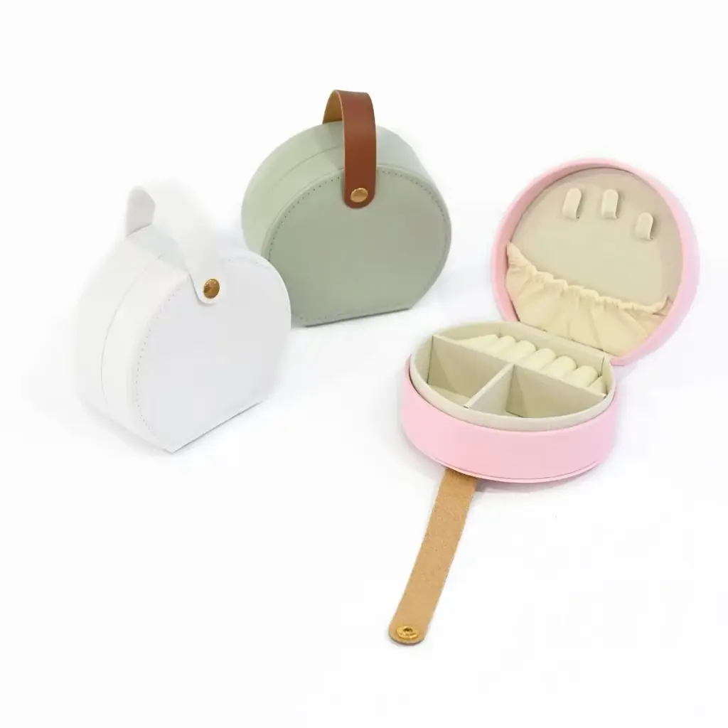 2025新作　ジュエリーボックス　激安中国工場 ピアスケース イヤリング 収納 御社LOGOプリント、金箔押し、プレート可 持ち運び プレゼント お祝い　新規取引募集を開始いたしました 画像 18