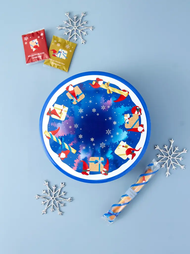 スウェーデンの妖精トムテがお菓子をお届けする、限定デザインがリニューアル♪「ヨックモック クリスマス コレクション2025」11月1日(土)発売 画像 2