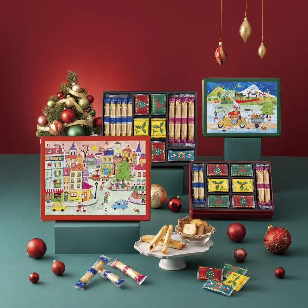 スウェーデンの妖精トムテがお菓子をお届けする、限定デザインがリニューアル♪「ヨックモック クリスマス コレクション2025」11月1日(土)発売 画像 3