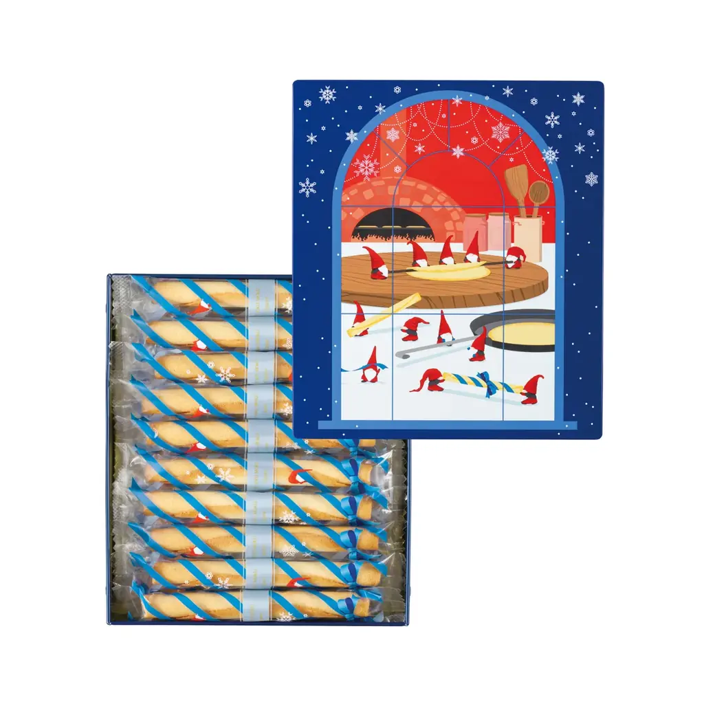 スウェーデンの妖精トムテがお菓子をお届けする、限定デザインがリニューアル♪「ヨックモック クリスマス コレクション2025」11月1日(土)発売 画像 6