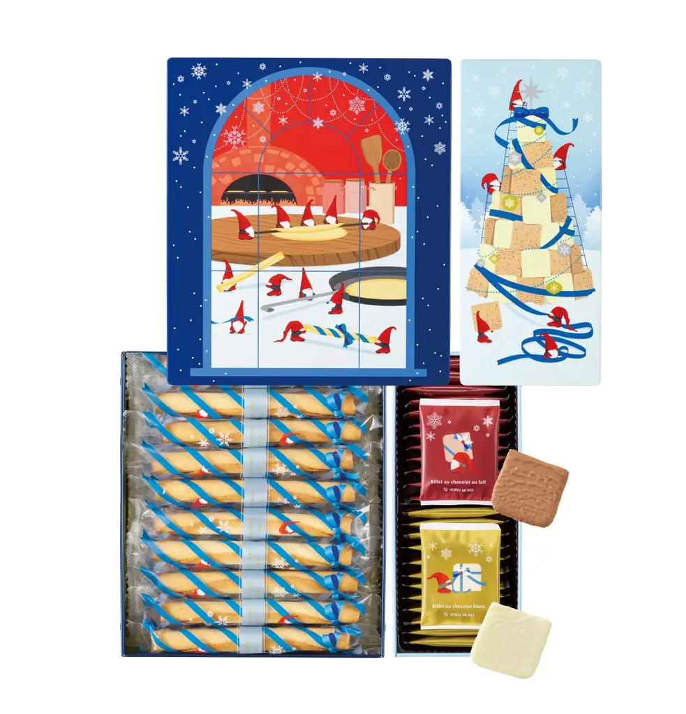 スウェーデンの妖精トムテがお菓子をお届けする、限定デザインがリニューアル♪「ヨックモック クリスマス コレクション2025」11月1日(土)発売 画像 9