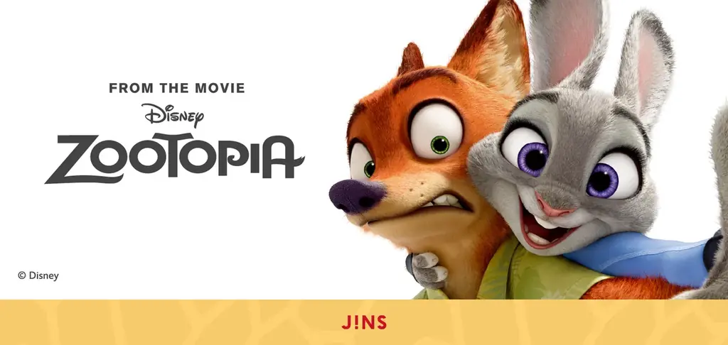 毎日に寄り添う、最高の“バディ”になるアイウエア「JINS / Disneyモデル」より『ズートピア』デザイン10月9日（木）発売 画像 1