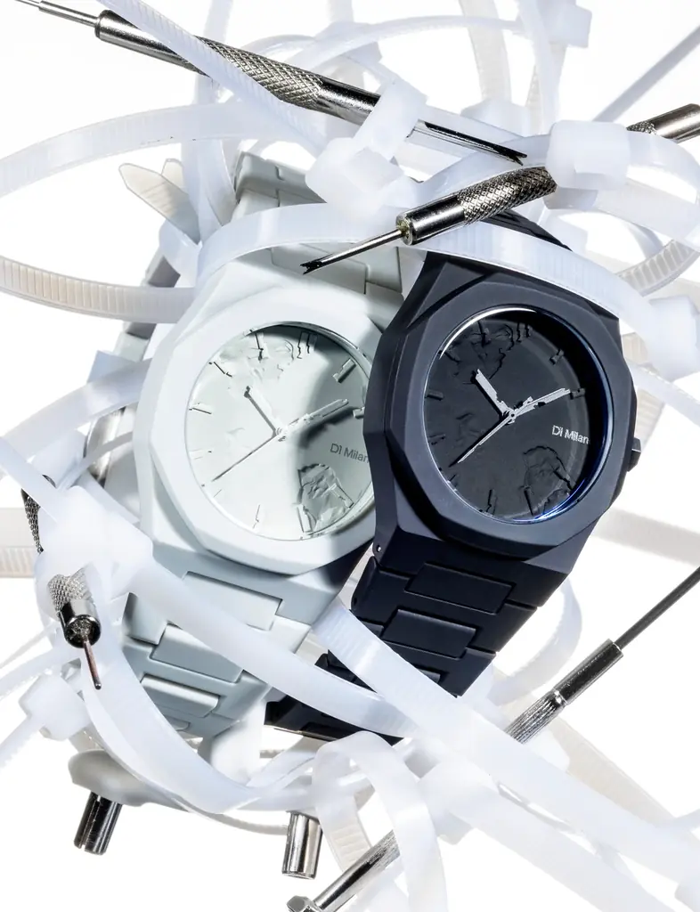 描く、隠れる、壊す。腕元をアートで支配する腕時計。「D1MILANO」新作アートウォッチ「スケッチ」「カモ」「ブロークン」、3つの表現が同時解禁 画像 15