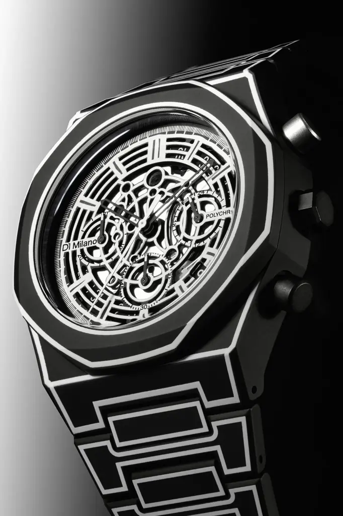 描く、隠れる、壊す。腕元をアートで支配する腕時計。「D1MILANO」新作アートウォッチ「スケッチ」「カモ」「ブロークン」、3つの表現が同時解禁 画像 2