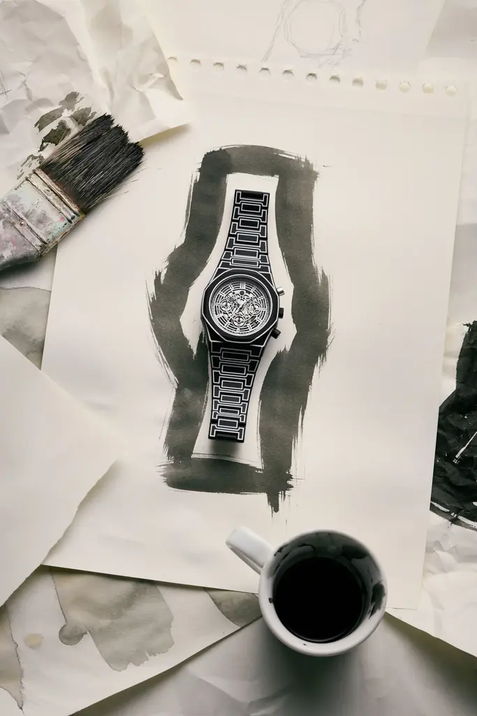 描く、隠れる、壊す。腕元をアートで支配する腕時計。「D1MILANO」新作アートウォッチ「スケッチ」「カモ」「ブロークン」、3つの表現が同時解禁 画像 7