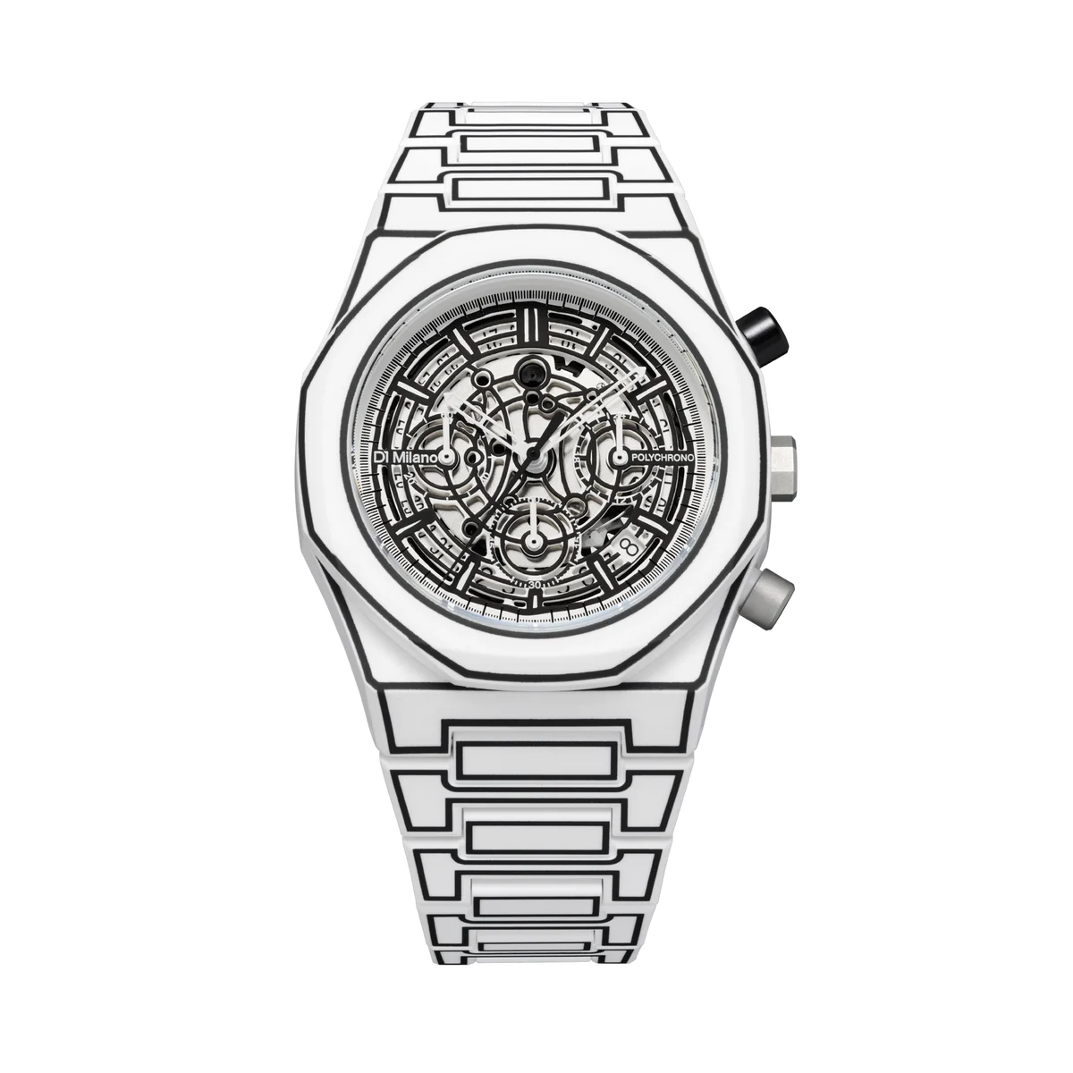 描く、隠れる、壊す。腕元をアートで支配する腕時計。「D1MILANO」新作アートウォッチ「スケッチ」「カモ」「ブロークン」、3つの表現が同時解禁 画像 8