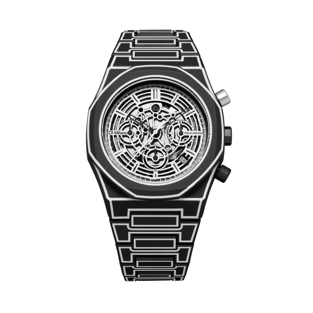 描く、隠れる、壊す。腕元をアートで支配する腕時計。「D1MILANO」新作アートウォッチ「スケッチ」「カモ」「ブロークン」、3つの表現が同時解禁 画像 9