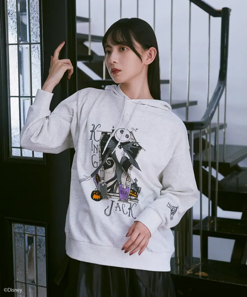 【earth music&ecology】Disney Collectionより『ナイトメアー・ビフォア・クリスマス』が登場！“不気味さ×可愛さ”が魅力のアイテムを10月17日(金)に発売 画像 3