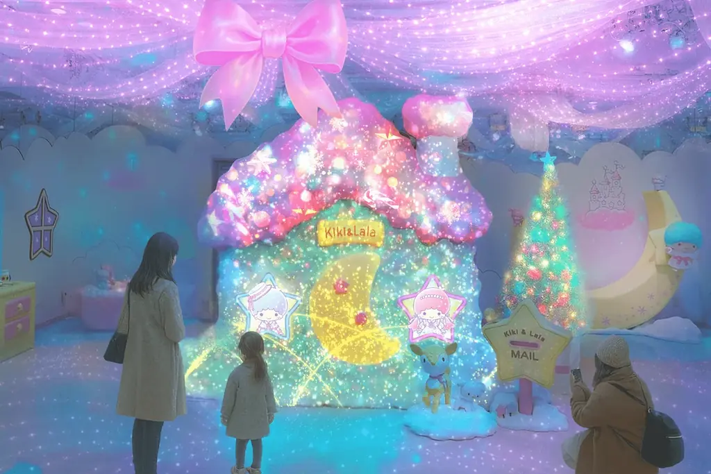 ネイキッド×サンリオピューロランド、キキ＆ララ50周年記念のクリスマス特別演出 画像 1