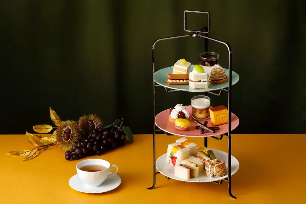 栗とぶどうの秋アフタヌーン