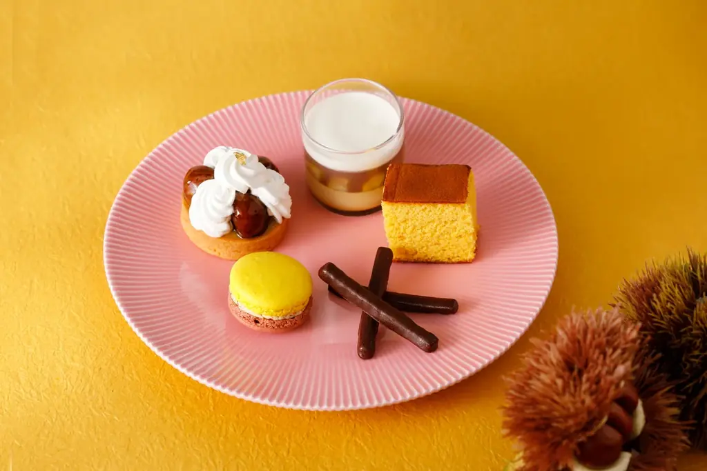 今年初登場のスイーツも！“栗とぶどう”の旬を愉しむアフタヌーンティーセット 画像 4
