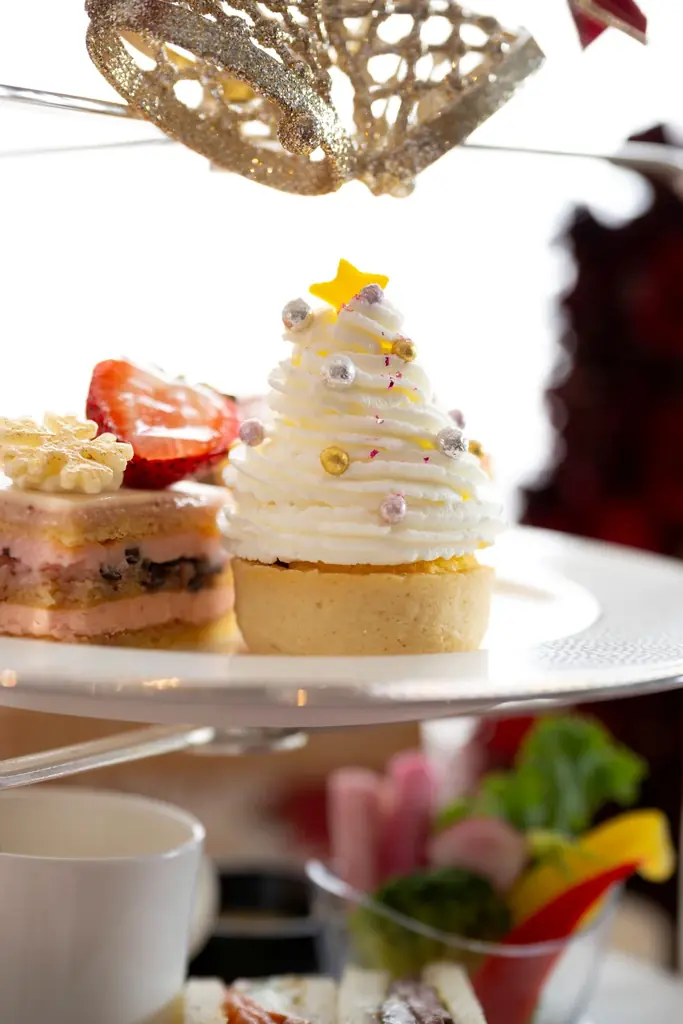 コロンバン原宿サロンのクリスマスアフタヌーンティー 画像 2