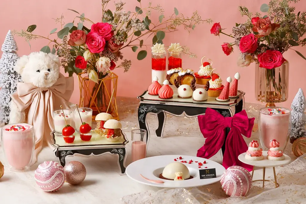 ガーリーピンクの世界観に満ちたホリデーを演出！『ピンクフル・ホリデーアフタヌーンティー』新登場 画像 1