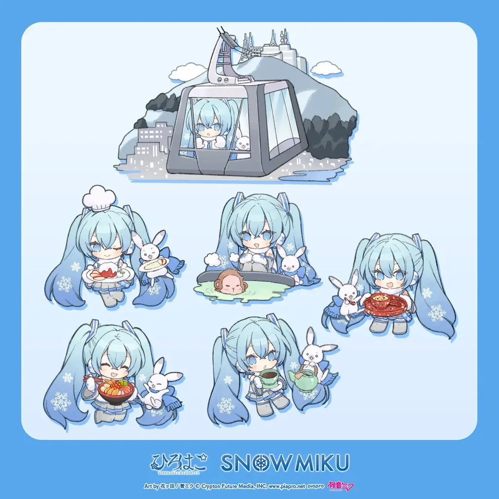 『雪ミク』が弘前・函館を盛り上げる観光キャンペーン、今冬に最終シーズンの展開決定！ 画像 7