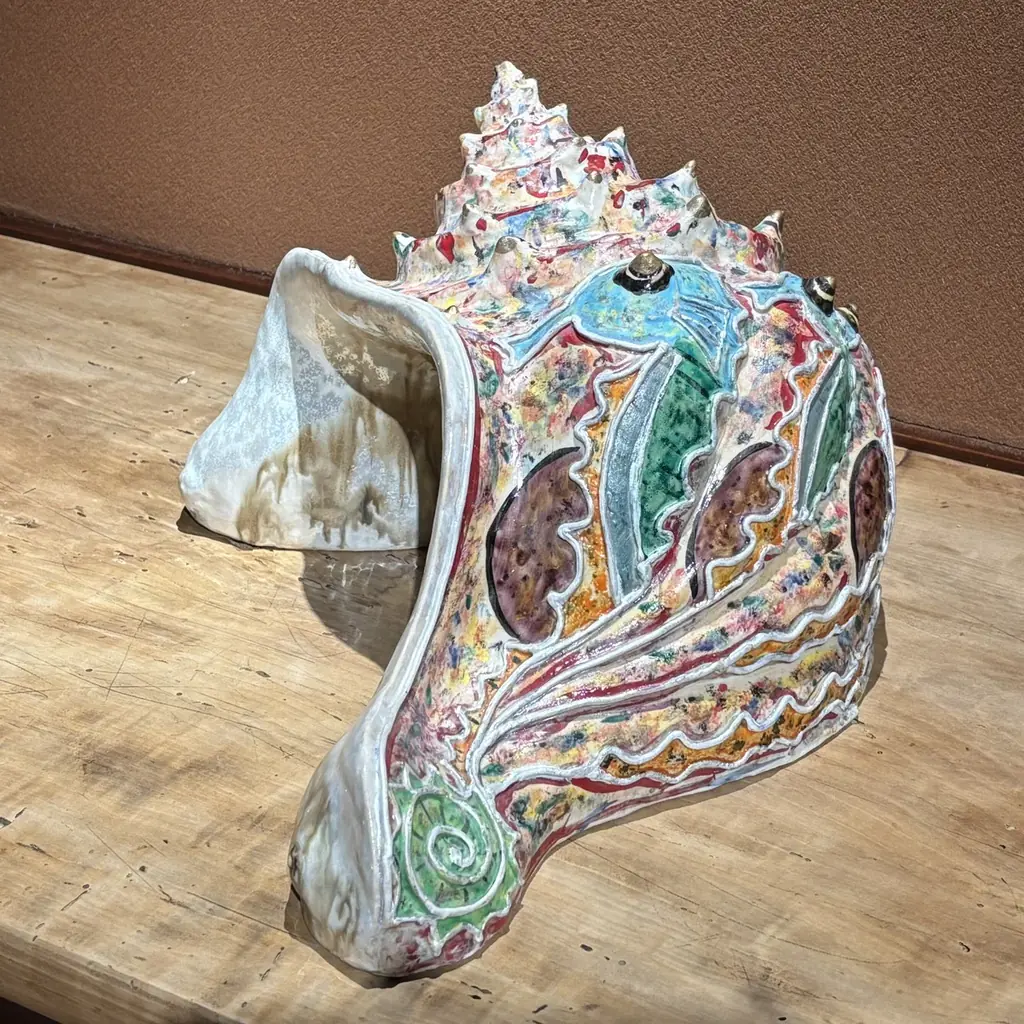 【加賀依緑園】秋の山中温泉に映える月替わり工芸展。九谷焼の艶めき『工藤 完子 展-女神たち-』（開催中）／ガラスのきらめき『塚原 梢 展』（11月7日～）を開催 画像 6