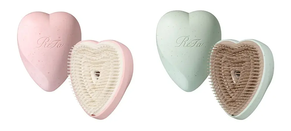 「ReFa HEART BRUSH(リファハートブラシ)」から新カラー登場 “アースピンク”“アースグリーン”Cosme Kitchen・Biopleにて限定発売 画像 1