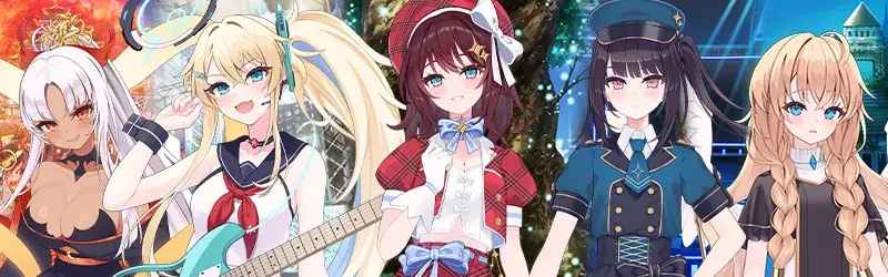 異世界を巡ってアイドルの『聖地』を築く、アイドル×街づくりシミュレーションゲーム「ヒロイックソングス！　リプロデュース」Steam®版が本日発売！ 画像 2