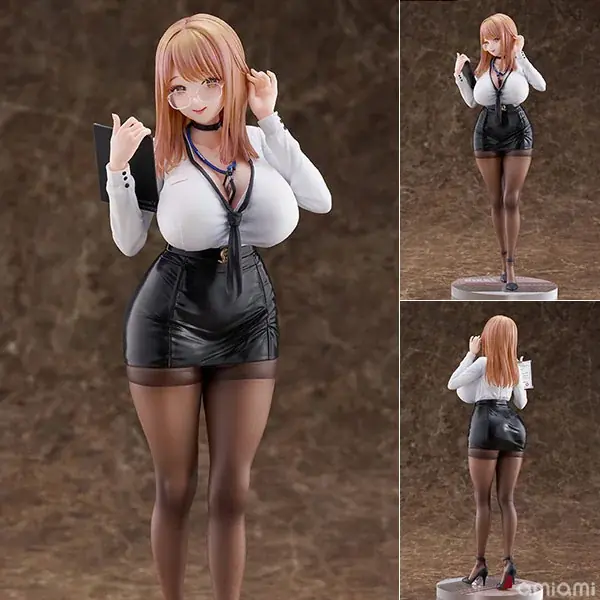 『勝利の女神：NIKKE』より、「エマ」をオフィスOL風の装いで立体化。あみあみにて予約受付中。 画像 2