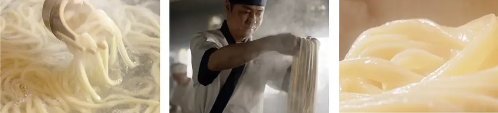 ≪全国すべての店に麺職人がいる≫　麺職人が打つ手づくり・打ち立てのうどんおいしさをひと口で実感　今年も「ひと口醤油うどん」お配りいたします 画像 13