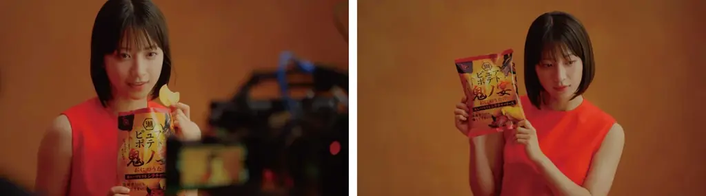 【藤﨑ゆみあさん出演】湖池屋「ピュアポテト 鬼ノ宴」新TVCM　SNS総再生回数10億回突破の話題曲 友成空「鬼ノ宴」とコラボした”やみつき”な新TVCM、2025年10月9日(木)より放映開始 画像 2