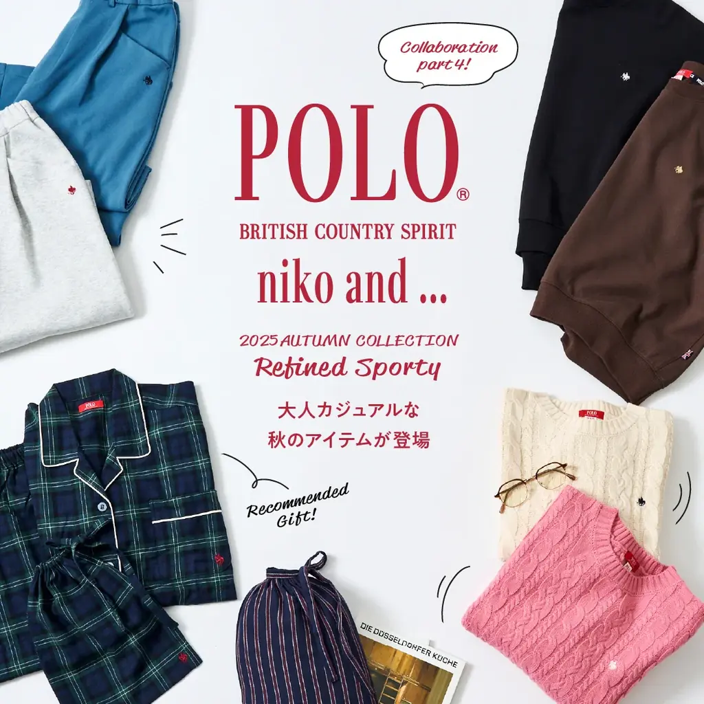 10月10日発売｜niko and ...×POLO BCS第4弾、全4型公開