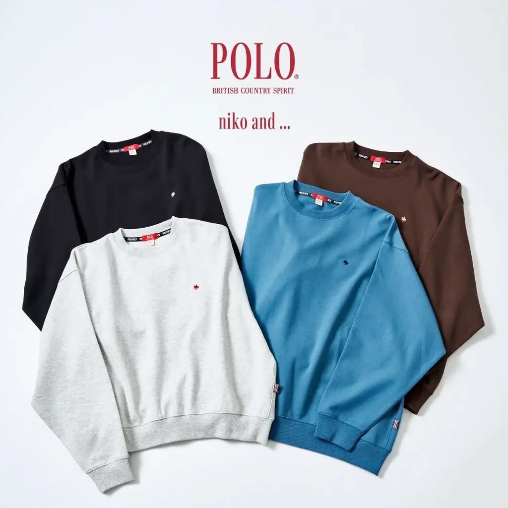 「niko and … 」から、POLO BCSコラボの第4弾が10月10日（金）販売開始！ 画像 2