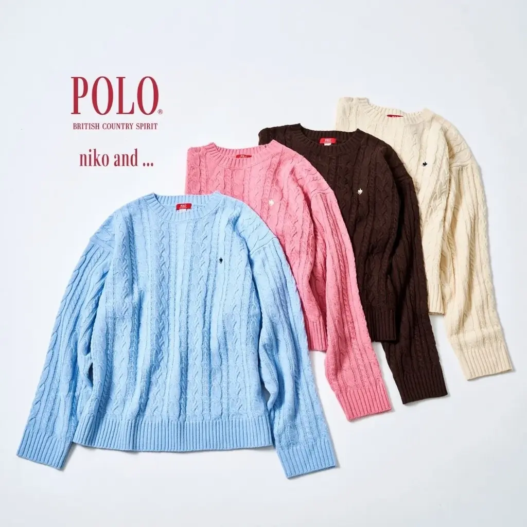 「niko and … 」から、POLO BCSコラボの第4弾が10月10日（金）販売開始！ 画像 4