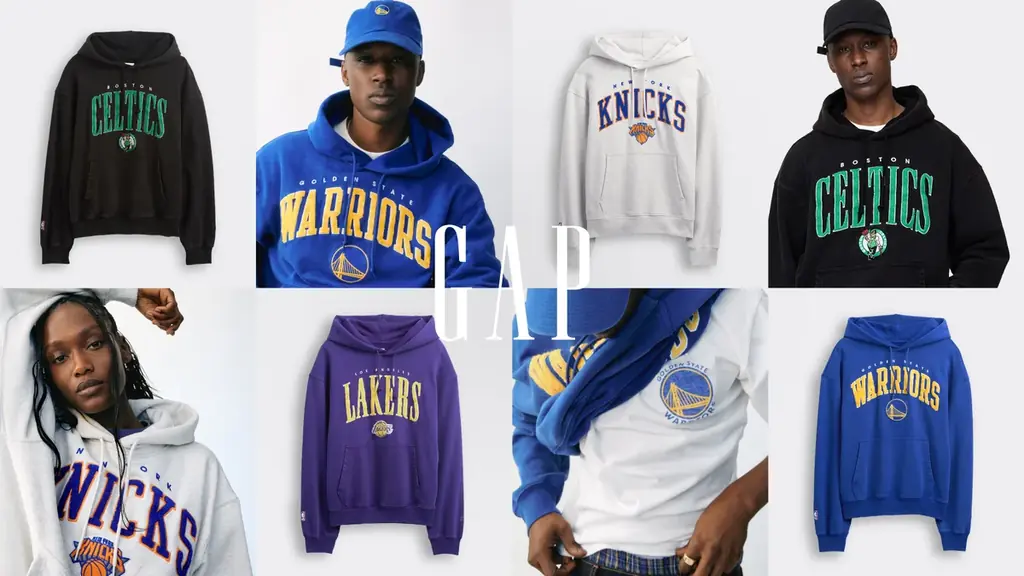 Gap×NBAコレクションが10月10日ポップアップ先行発売