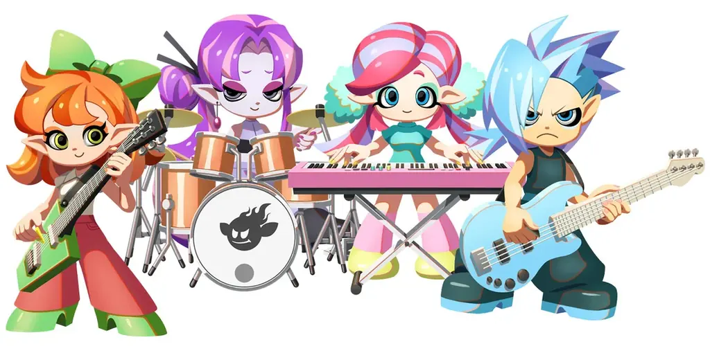 バンドサウンドで楽しむNintendo Switch™向け新作音楽ゲーム『激奏！BAND STAR』12月11日発売決定のお知らせ 画像 2