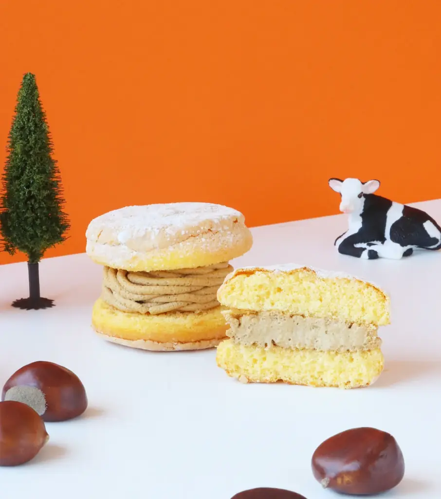 【秋限定】人気投票で選ばれた“食べたい味”がついに商品化！人気の「リッチミルクサンド」「あさぎり生パンケーキサンド」から〈モンブラン〉〈蜜芋〉フレーバーが新登場！ 画像 3