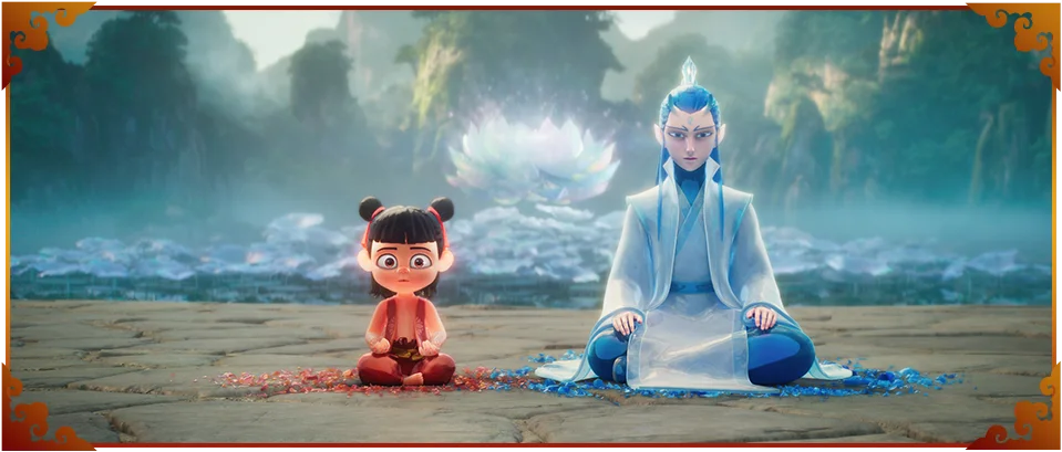 12月26日公開のアニメ映画『ナタ 魔童の大暴れ』日本語吹き替え版、HIKAKIN＆はじめしゃちょーが共演するコラボWebCMが公開！10月からインフルエンサー陣によるレビュー配信＆動画企画も始動！ 画像 3