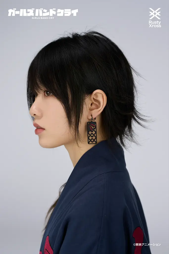 『ガールズバンドクライ』より、「傍若無人」の「羽織(刺繍 ver.)ブレスレット付き」「シャツ」「イヤリング」が登場。あみあみにて、予約受付中。 画像 19