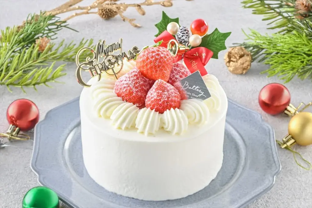 Butteryのクリスマスケーキ、渋皮栗のモンブラン＆いちごショートケーキが新登場！10月10日より予約開始。 画像 3