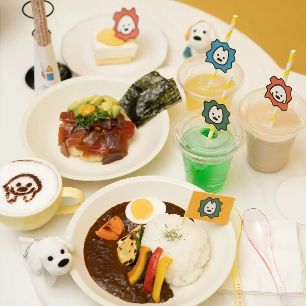 イラストレーターmatsui(マツイ)が描く「matsui DOGS」と愛犬家向け複合施設「HOT DOG TOWN」がコラボ。限定アイテムの販売や、国内初開催のコラボカフェ・POP UPを実施！ 画像 12