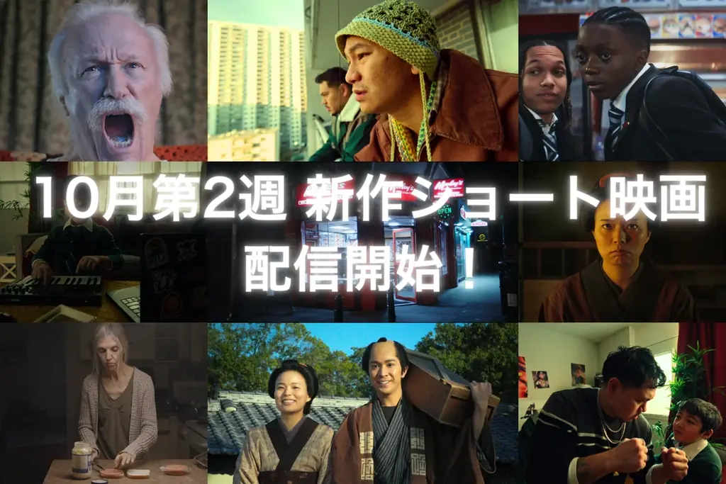 10月10日配信開始 SAMANSAの新作ショート4本紹介