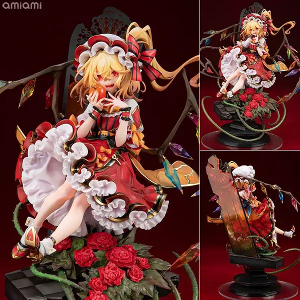 『東方Project』より「十六夜 咲夜」フィギュアが、あみあみ限定で登場。REEH氏の描き下ろしイラストを元に立体化。 画像 18