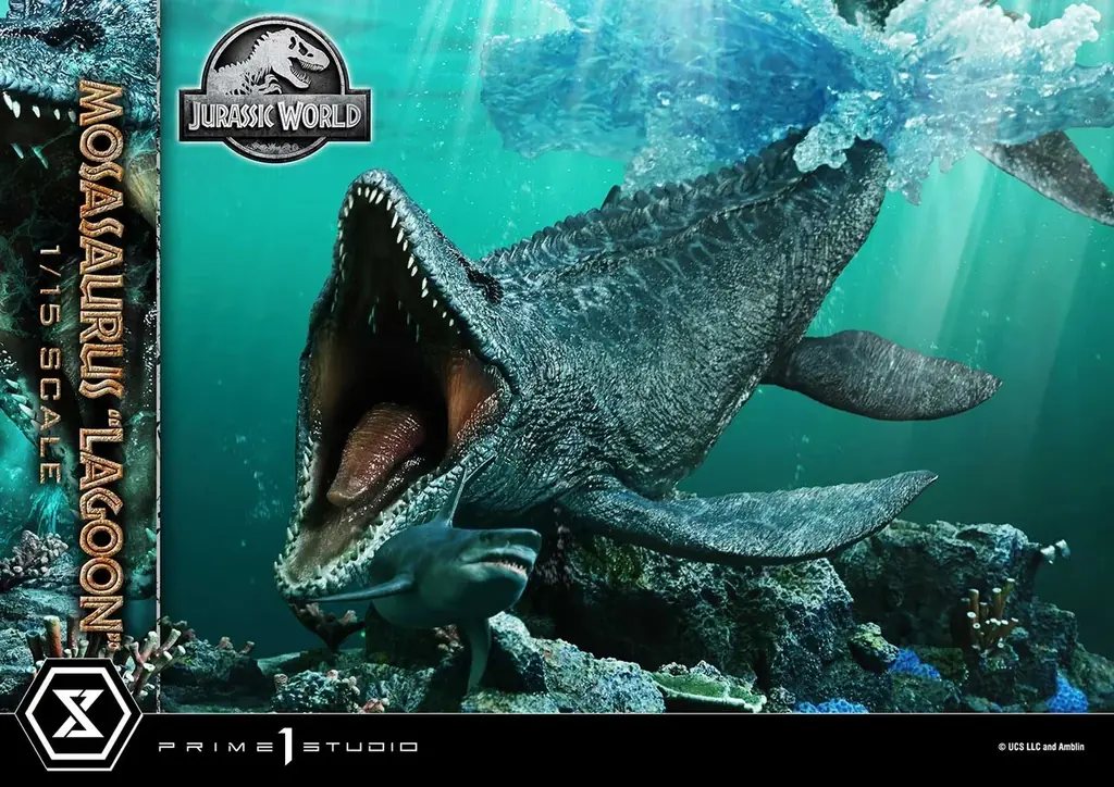 映画『ジュラシック・ワールド』より、海中をゆく「モササウルス」を1/15スケールで立体化 画像 11